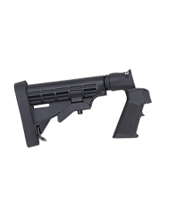 Mossberg Flex, Moss 95219 Flex Stock  6-pos Tac   Blk