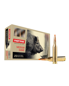 Norma Ammunition Dedicated Hunting 243 Win 76 Grain Polymer Tip (Box)