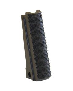 1911 Mainspring Housing Flat - 25 LPI Checkering, Blue Finish
