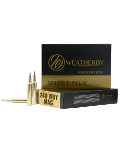 Weatherby Select Plus 240 Wthby Mag 80 Gr Barnes Tipped TSX Lead Free (Box)