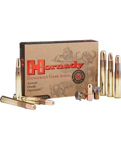 Hornady Dangerous Game 375 H&H Mag 300 Gr DGX (Box)