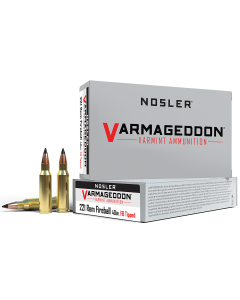 Nosler Varmageddon 221 Rem Fireball 40 Gr Flat Base Tipped (Box)