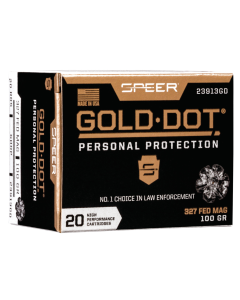 Speer Ammo  Gold Dot 327 Federal Mag 100 Gr Hollow Point (Box)