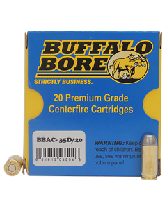 Buffalo Bore Ammo  Personal Defense 460 Rowland 255 Gr Hard Cast Flat Nose (Box)