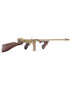 Auto-Ordnance 1927A-1 Deluxe 45 ACP 16.5" 50Rd Rifle (Gold/Walnut)