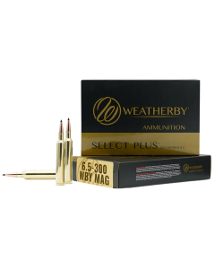 Weatherby Select Plus 6.5-300 Wthby Mag 156 Gr Berger Extreme Outer Limits Elite (Box)