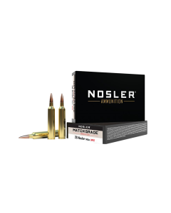 Nosler Match Grade 26 Nosler 140 Gr Custom Competition Hollow Point Boat Tail (Box)