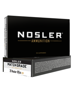 Nosler Match Grade 28 Nosler 185 Gr RDF Hollow Point Boat Tail (Box)