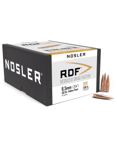 Nosler RDF 6.5mm 130 Gr Hollow Point Boat Tail (500 Count)
