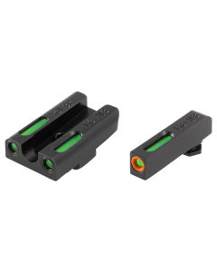 Truglo TFX Pro Handgun Sights Black Green/Orange Glock 42/43/43X/48