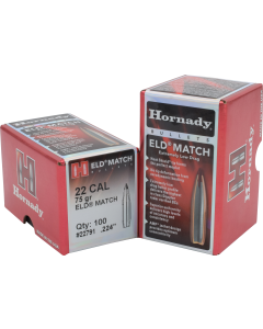 Hornady ELD Match 22 Caliber 75 Gr Extremely Low Drag-Match