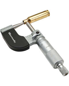 Hornady Vernier Ball Micrometer Silver Stainless Steel