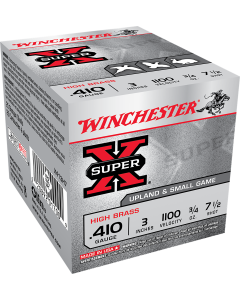 Winchester 410 Gauge 3 3/4 oz 7.5 Shot 1100 fps (Box)