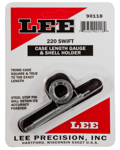 Lee Steel Case Length Gauge 220 Swift 2-Piece Set