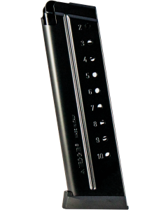 MecGar 10rd 9mm 1911 Government Blued Magazine