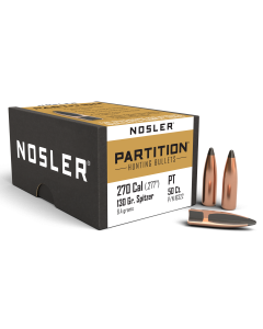 Nosler Partition 270 Caliber 130 Gr Partition Spitzer