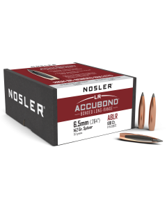 Nosler AccuBond 6.5mm 142 Gr Spitzer Point