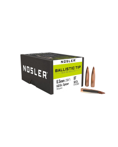 Nosler Ballistic Tip 6.5mm 140 Gr Spitzer Point
