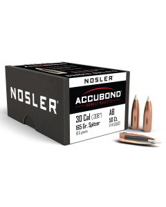 Nosler AccuBond 30 Caliber 165 Gr Spitzer Point