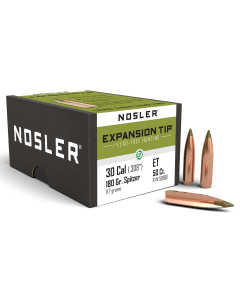 Nosler E-Tip 30 Caliber 180 Gr Spitzer