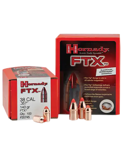Hornady FTX 44 Caliber 265 Gr Flex Tip eXpanding