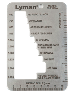 Lyman EZee Case Length Gauge II for Pistols & Revolvers