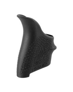 Hogue HandALL Beavertail Grip Sleeve - Black, Fits Glock 42/43