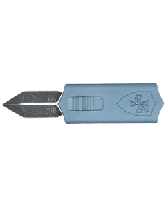 Templar Knife® - SMCAGB121 - Sentinel MC 1.88" OTF Dagger Plain Blue Knife
