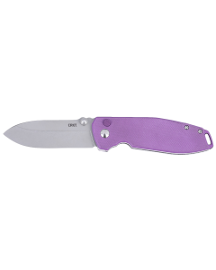 CRKT® - 2495P - Squid XM 2.95" Folding Drop Point Plain Purple Knife