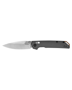 Kershaw® - 2038 - Iridium™ 3.40" Folding Spear Point Plain Gray Knife