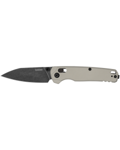Kershaw® - 6105 - Bel Air 3.1" Folding Reverse Tanto Plain Bright Nickel Knife