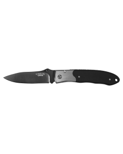 Camillus® - 18671 - Pristine™ 3" Folding Drop Point Plain Black Knife