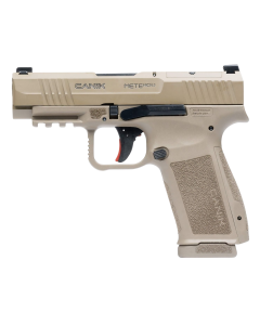 Canik® - HG7885CAD-N - Mete MC9LS CA Compliant 9mm Luger 3.63" Semi Auto 10+1 Desert Flat Dark Earth Pistol