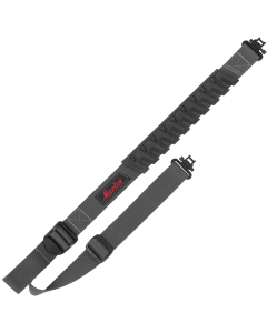 Allen 27810 Trak Web Rifle Sling - Gray, 1.50" Wide, 20"-36" Adjustable