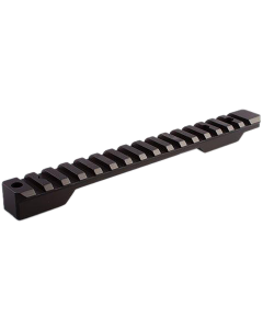 Talley Black Aluminum Picatinny Rail Mount Short Action