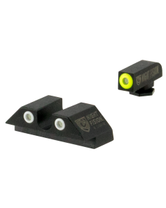 Night Fision Tritium Night Sights Glock 43 Green/Yellow Outline