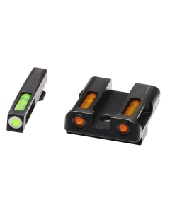 HiViz LiteWave H3 Sight Set for Glock 21 Tritium Front