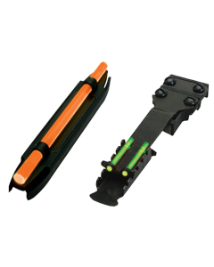 HiViz C-Series Magnetic Turkey Deer Sight Black Fiber Optic Set