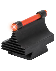TruGlo 3/8 Dovetail Front Sight Black Red Ramp Fiber Optic