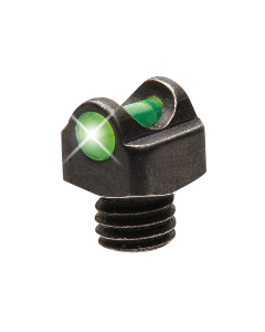 TruGlo StarBrite Deluxe Bead Shotgun Sight Black Green Fiber