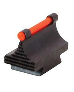TruGlo 3/8 Dovetail Rifle Sight Black Red Fiber Optic Ramp