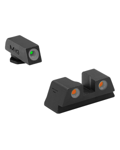 MEPRO Tru-Dot Night Sight Set for Glock 42/43 Black Frame