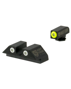 Night Fision Tritium Night Sights Glock Green/Yellow Perfect Dot