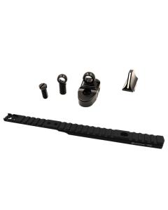 XS Sights HN10015 Henry Optic Mounts & Ghost Ring Sight Sets  Black Anodized Aluminum/Steel Fits Henry 45-70 Lever Action