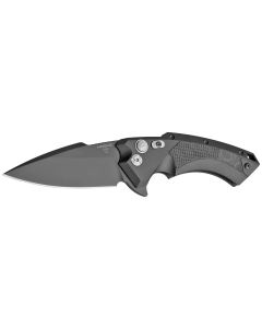 Hogue X5 4" Folding Knife CPM 154 Steel Spear Point Black Cerakote
