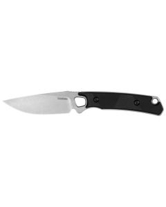 Kershaw Steppe Fixed Blade Knife - 3.55" D2 Steel, Full Tang