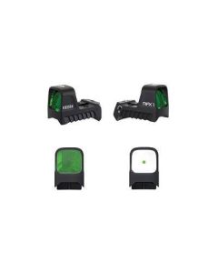 Viridian RFX1 Micro Green Dot Reflex Sight - 3 MOA, S&W Bodyguard 2.0
