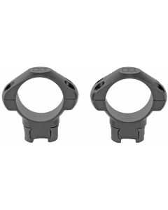 Konus 7416 Medium Height 1" Steel Scope Rings - Matte Black, .22/Airgun