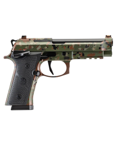 Beretta USA® - SPEC0744A15 - 92XI 9mm Luger 15+1 4.7" Semi-Auto Flecktarn Camo Pistol