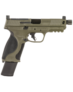 Smith & Wesson® - 14646 - Performance Center M&P9 M2.0  9mm Luger 23+1 4.8" Semi-Auto OD Green Pistol
